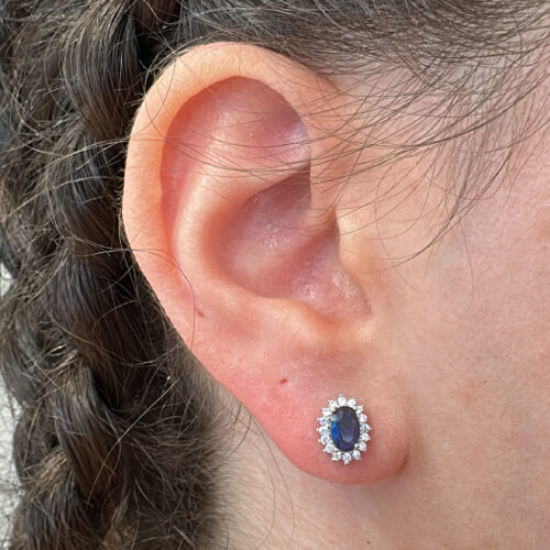 Καρφωτό σκουλαρίκι 925