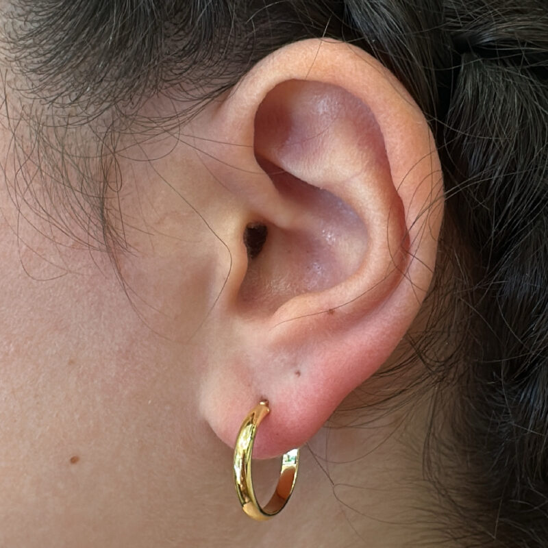 Επίχρυσα σκουλαρίκια 925