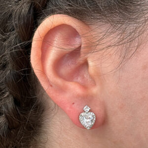 Καρφωτό σκουλαρίκι 925