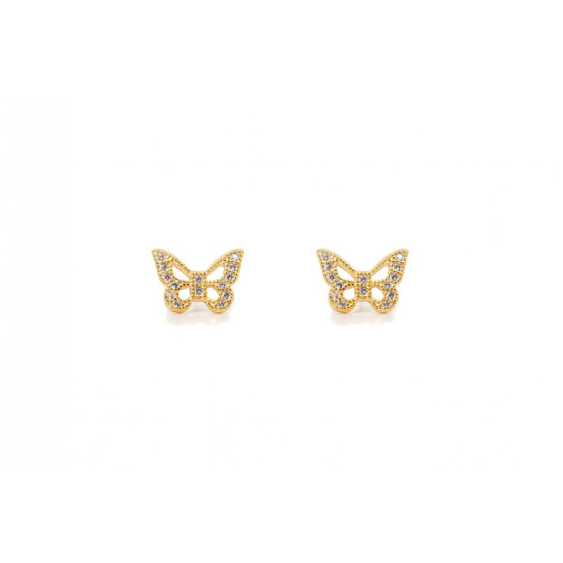 Επίχρυσα σκουλαρίκια 925