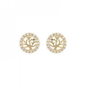 Επίχρυσα σκουλαρίκια 925