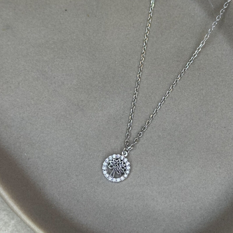 Ασημένιο κολιέ Δέντρο της Ζωής