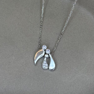 Ασημένιο κολιέ οικογένεια