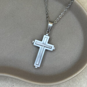 Ατσάλινος ανδρικός σταυρός