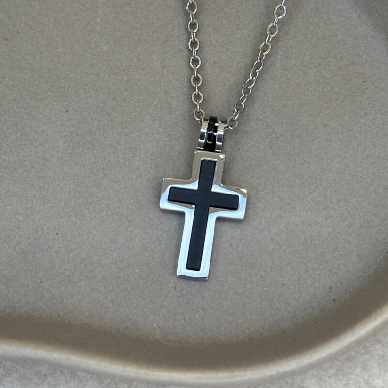 Ατσάλινος ανδρικός σταυρός