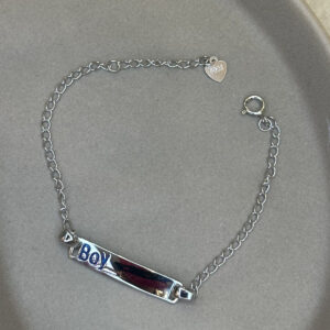 Ταυτότητα παιδική από ασήμι 925