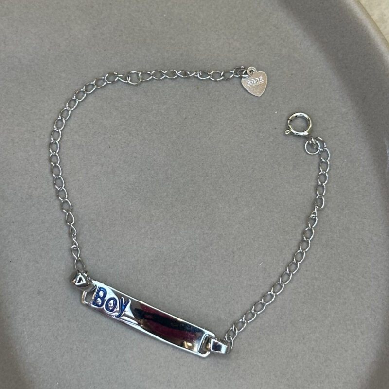 Ταυτότητα παιδική από ασήμι 925