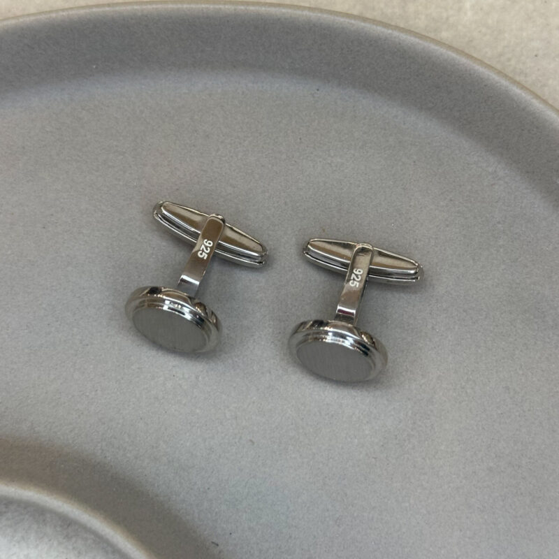 Μανικετόκουμπα από ασήμι 925