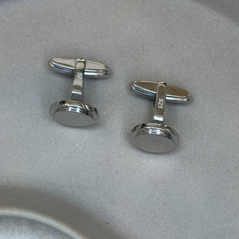 Μανικετόκουμπα από ασήμι 925