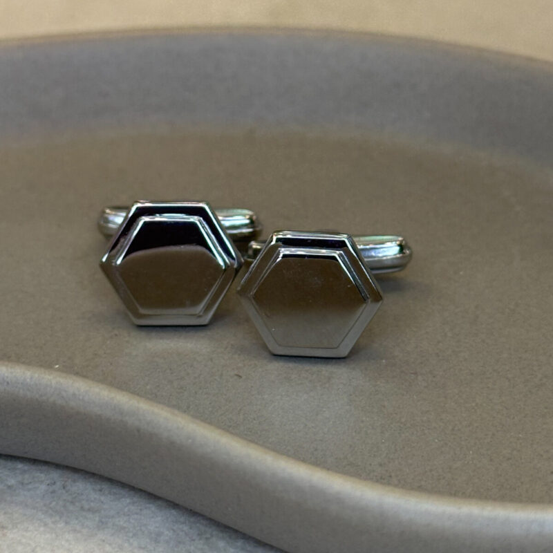 Μανικετόκουμπα από ασήμι 925