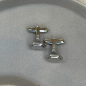 Μανικετόκουμπα από ασήμι 925