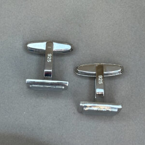 Μανικετόκουμπα από ασήμι 925