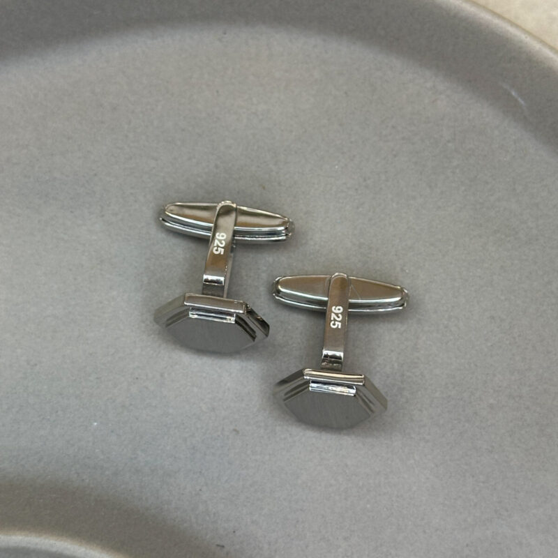 Μανικετόκουμπα από ασήμι 925