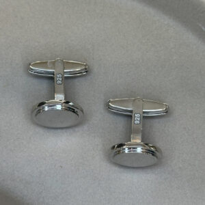 Μανικετόκουμπα από ασήμι 925