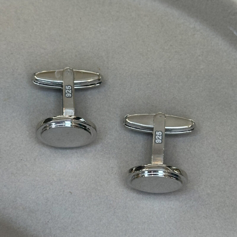 Μανικετόκουμπα από ασήμι 925