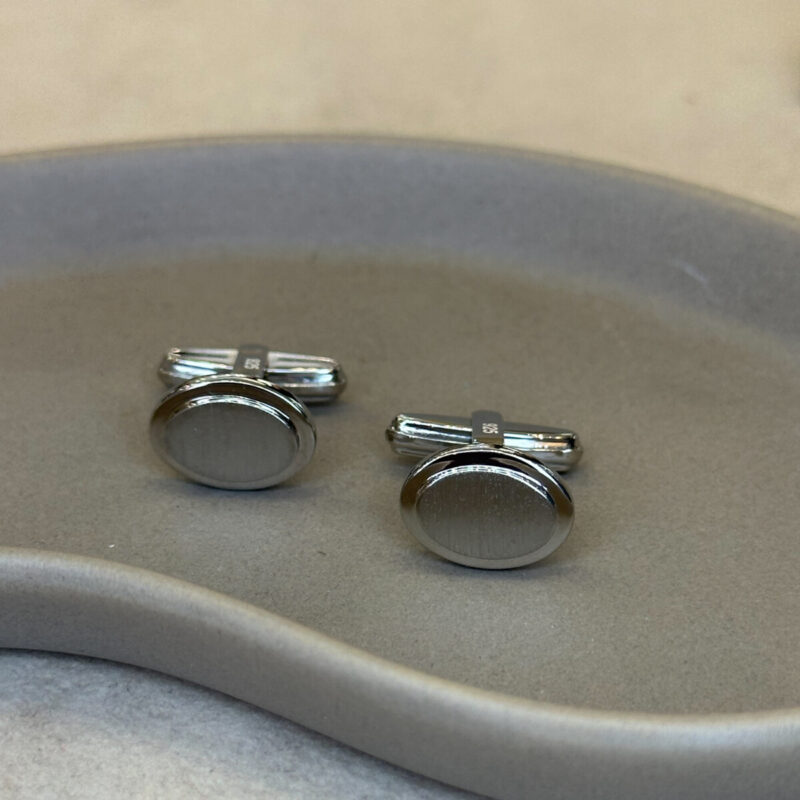 Μανικετόκουμπα από ασήμι 925