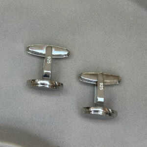 Μανικετόκουμπα από ασήμι 925