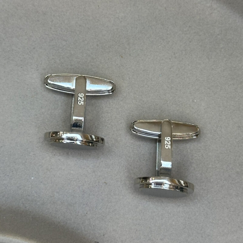 Μανικετόκουμπα από ασήμι 925