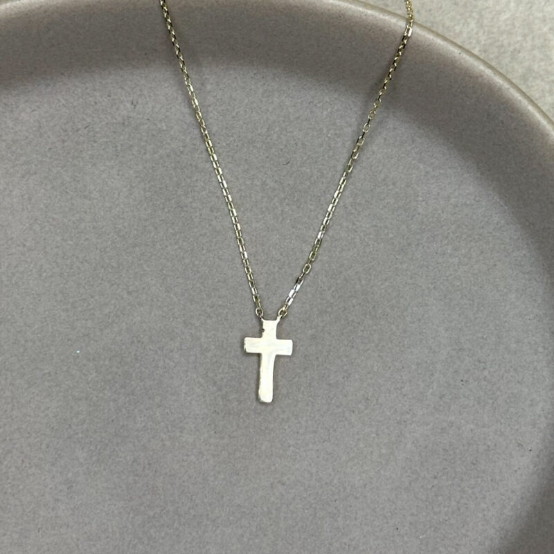 Κολιέ Χρυσό 9 Καρατίων με Σταυρό