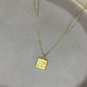 Κολιέ Χρυσό 9 Καρατίων με Κωνσταντινάτο