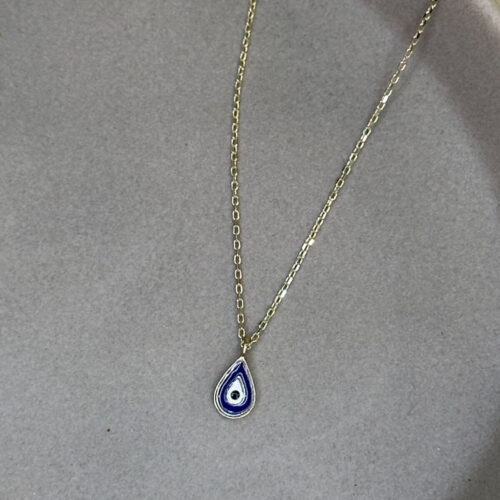 Κολιέ Χρυσό 9Κ Μάτι