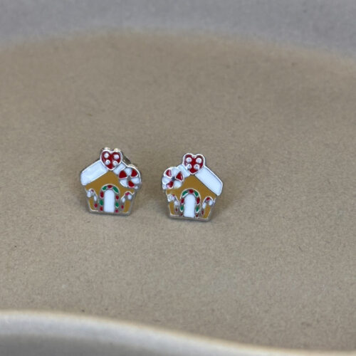 Χριστουγεννιάτικα σκουλαρίκια 925