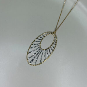 Κολιέ 9 Καρατίων Διπλής Όψεως