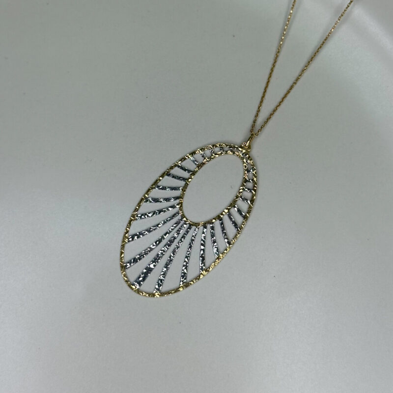 Κολιέ 9 Καρατίων Διπλής Όψεως