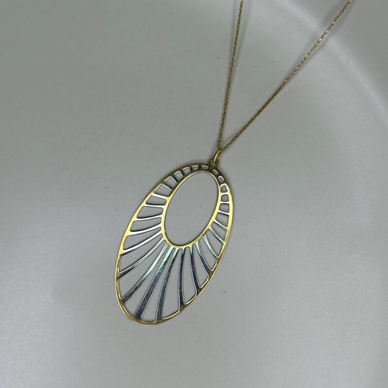 Κολιέ 9 Καρατίων Διπλής Όψεως