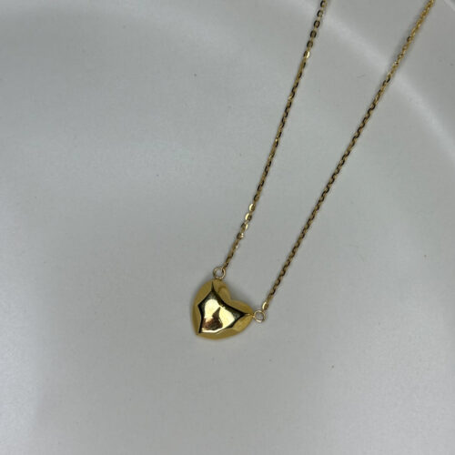 Κολιέ Καρδιά 9 Καρατίων