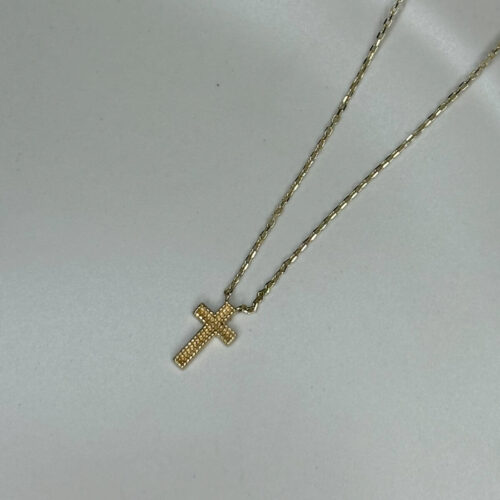 Κολιέ Σταυρός 9 Καρατίων