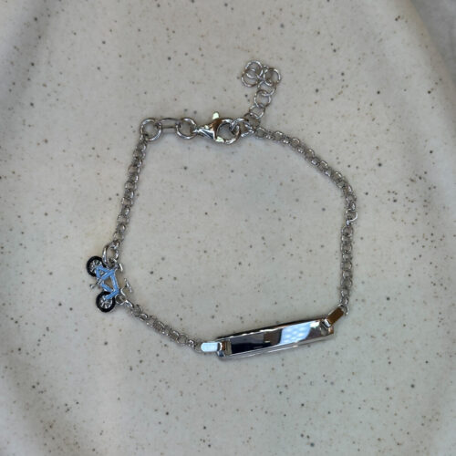 Ταυτότητα παιδική από ασήμι 925