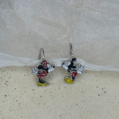 Κρεμαστά Ασημένια Σκουλαρίκια