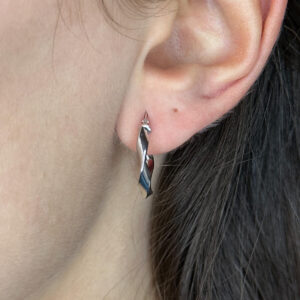 Ασημένια σκουλαρίκια 925