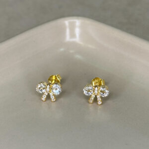 Επίχρυσα σκουλαρίκια 925